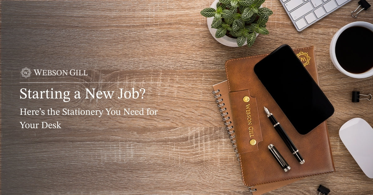 Starting a New Job? Here’s the Stationery You Need for Your Desk
