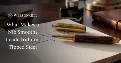 What Makes a Nib Smooth? Inside Iridium-Tipped Steel