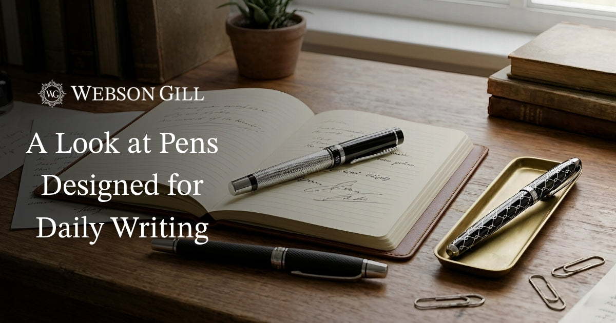 A Look at Pens Designed for Daily Writing