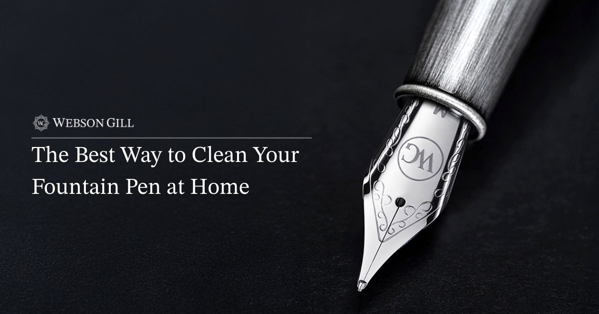 The Best Way to Clean Your Fountain Pen at Home