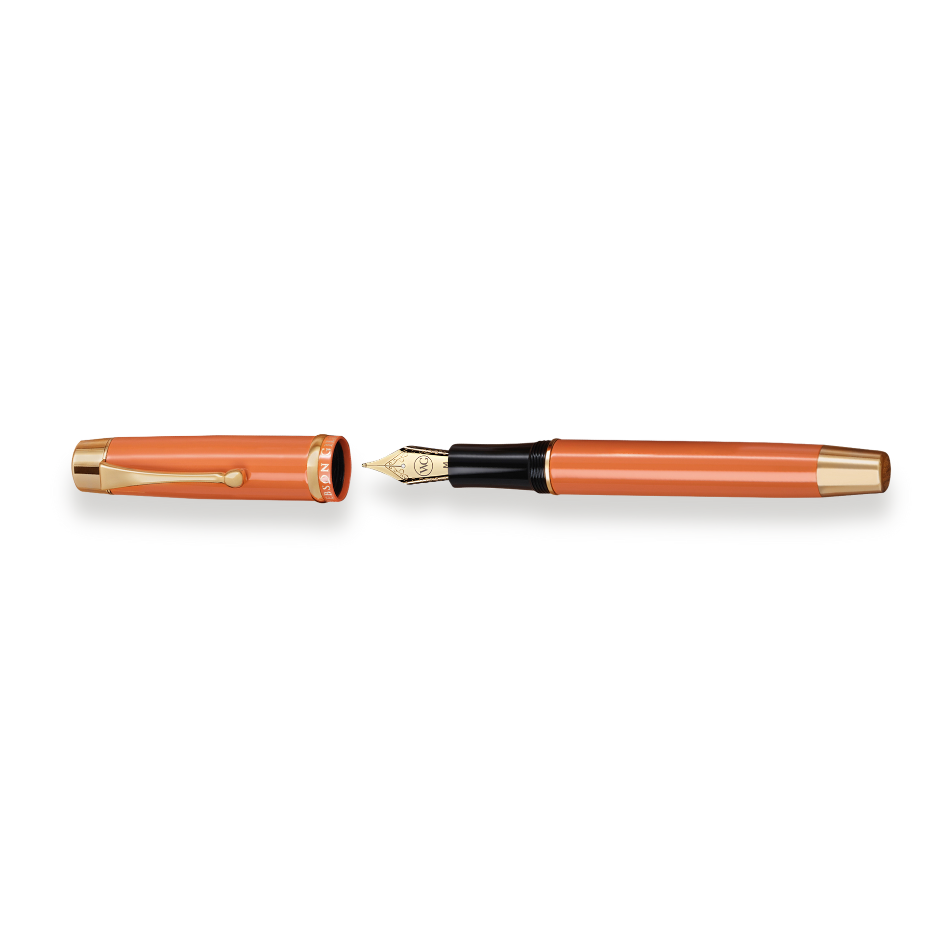 Webson Gill Muse Fountain Pen, Glossy Resin Body, Gold Plated
