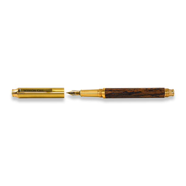 Webson Gill Prestige Edition Fountain Pen, Oakwood Vintage Design